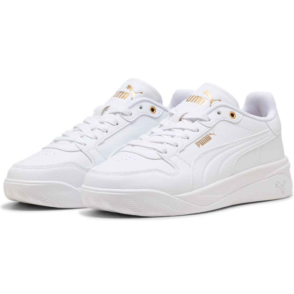 Puma zapatilla moda mujer Court Bae lateral interior