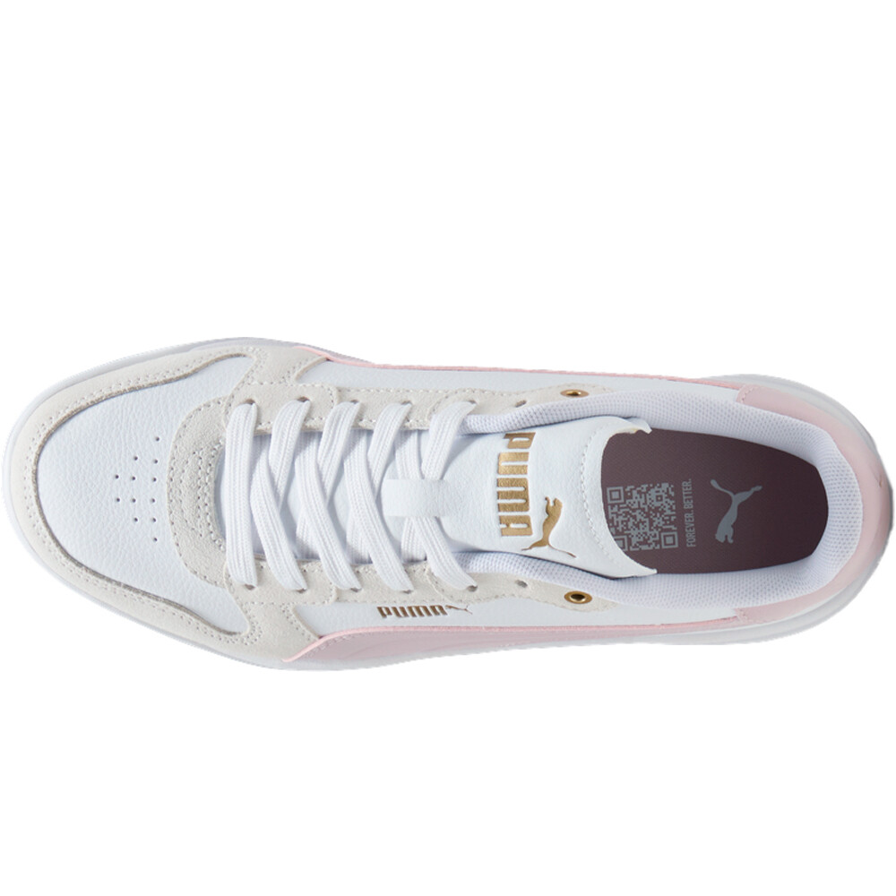 Puma zapatilla moda mujer Court Bae OG vista superior