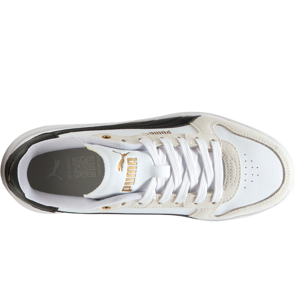 Puma zapatilla moda mujer Court Bae OG vista superior