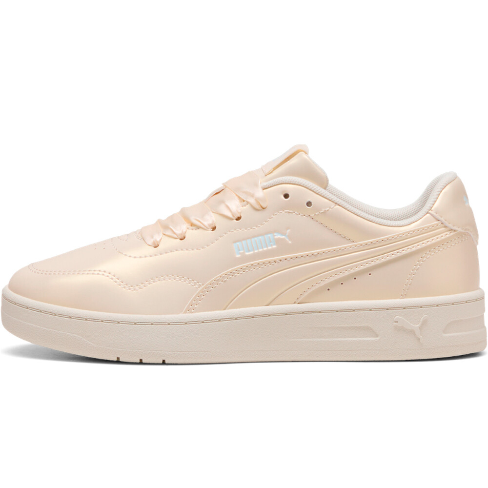 Puma zapatilla moda mujer Court Lally PERLA lateral exterior