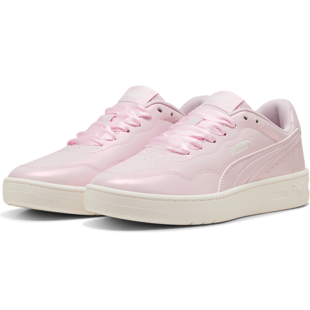 Puma zapatilla moda mujer Court Lally PERLA lateral interior