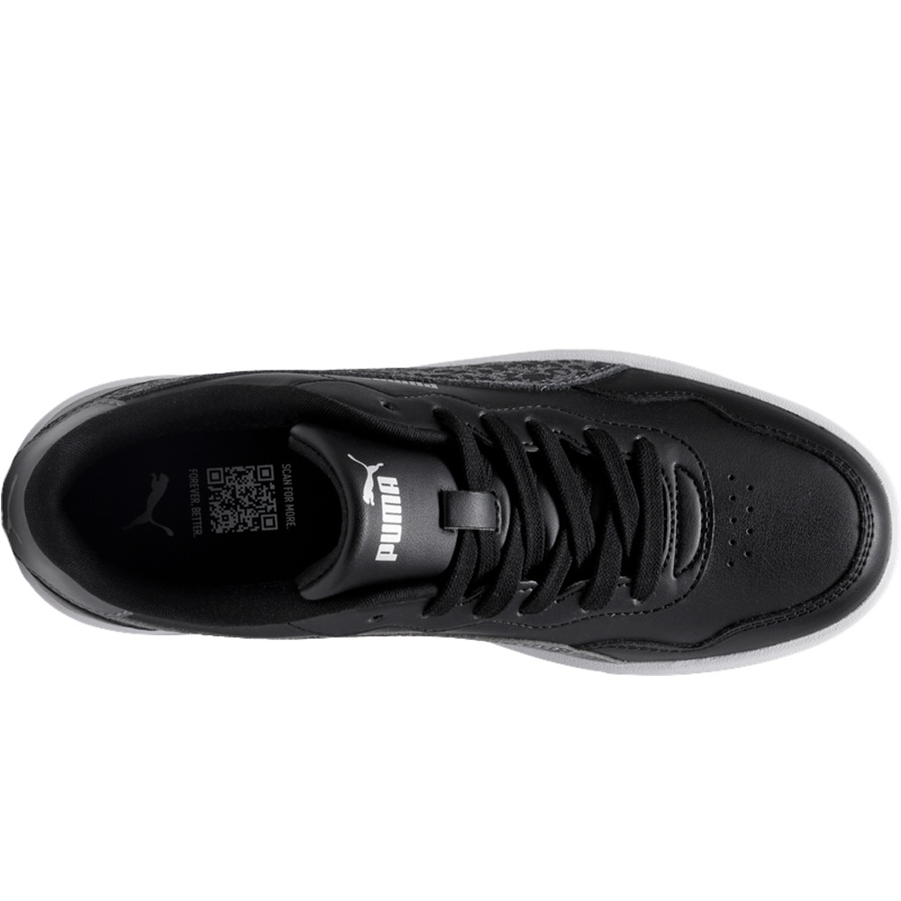Puma zapatilla moda mujer Court Lally Skye Fel vista superior