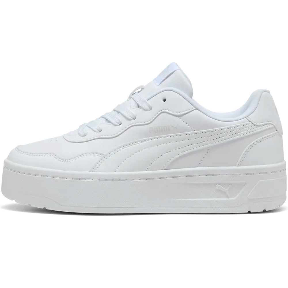 Puma zapatilla moda mujer Court Lally Skye lateral exterior
