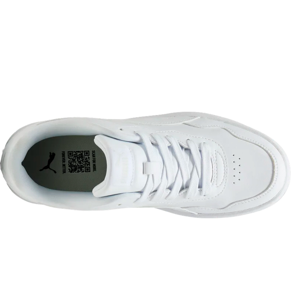 Puma zapatilla moda mujer Court Lally Skye vista superior