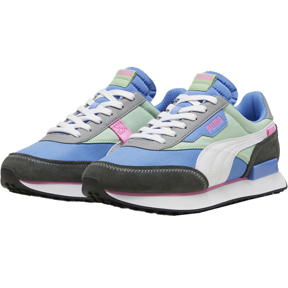 Puma zapatilla moda mujer Future Rider Play On lateral interior