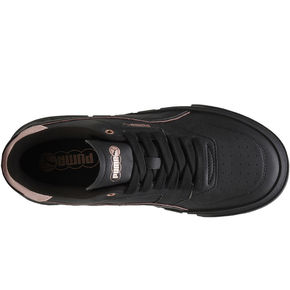 Puma zapatilla moda mujer PUMA Cali Court Metallic Wns vista superior