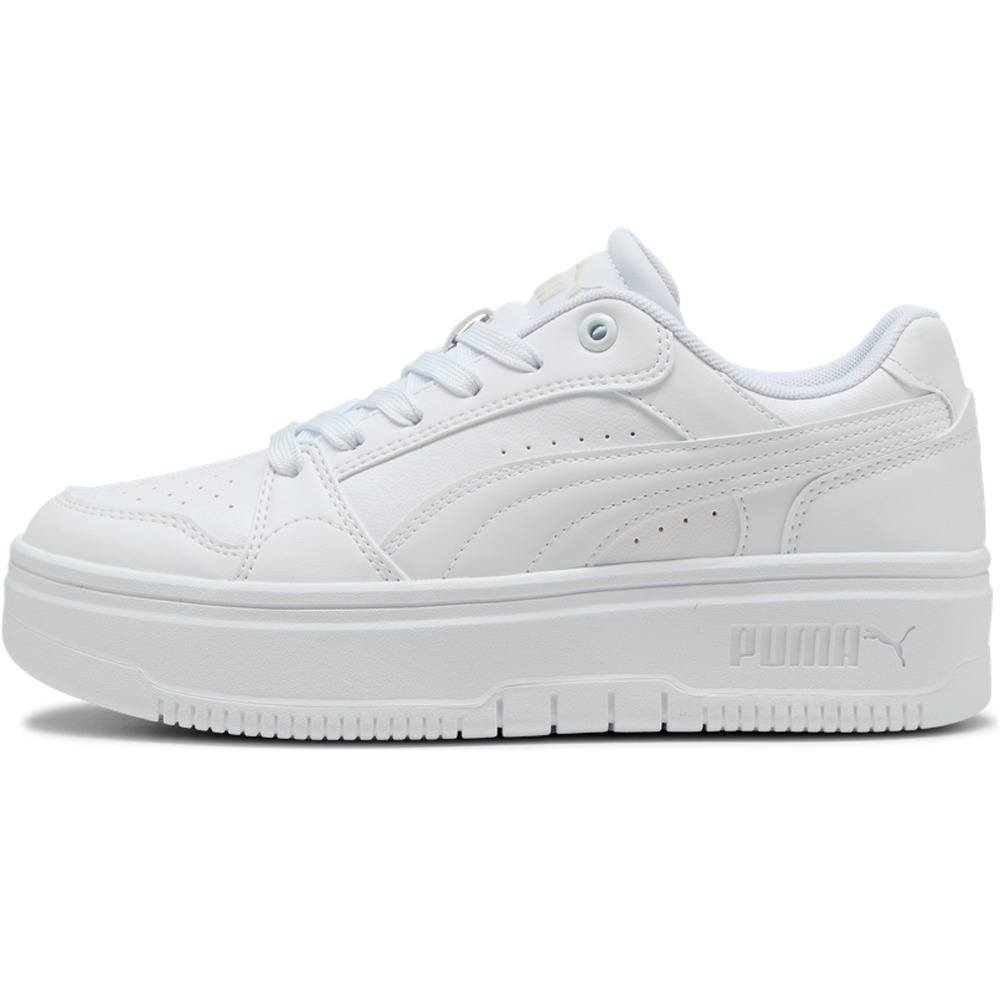 Puma zapatilla moda mujer Rebound Femme Low lateral exterior