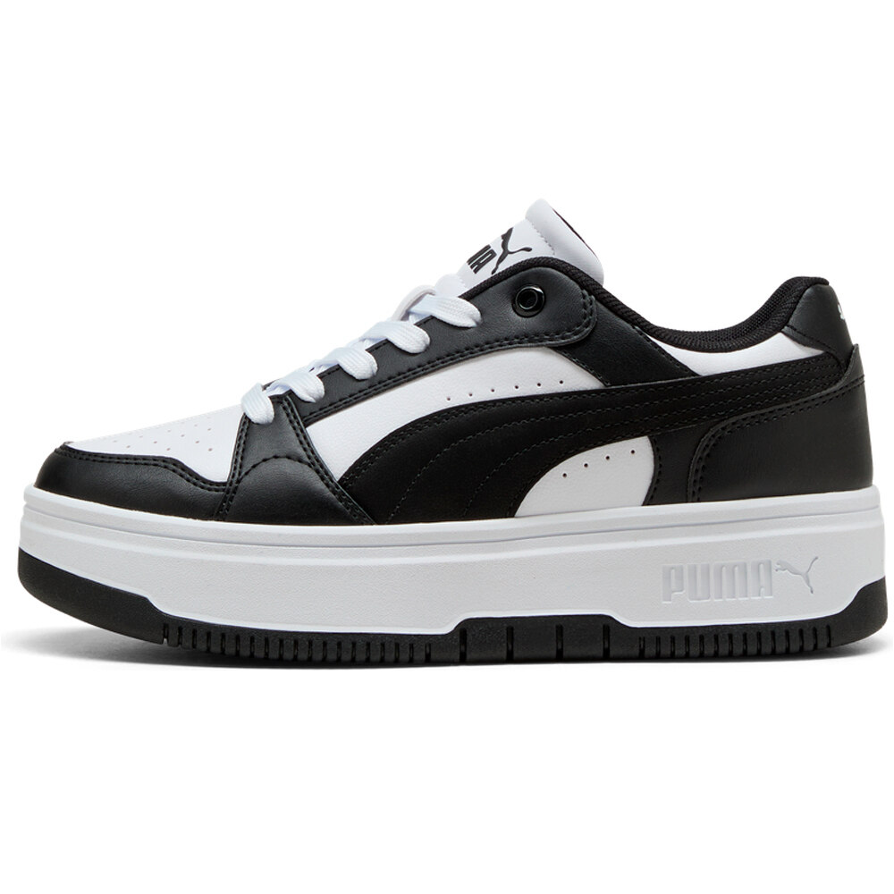Puma zapatilla moda mujer Rebound Femme Low lateral exterior