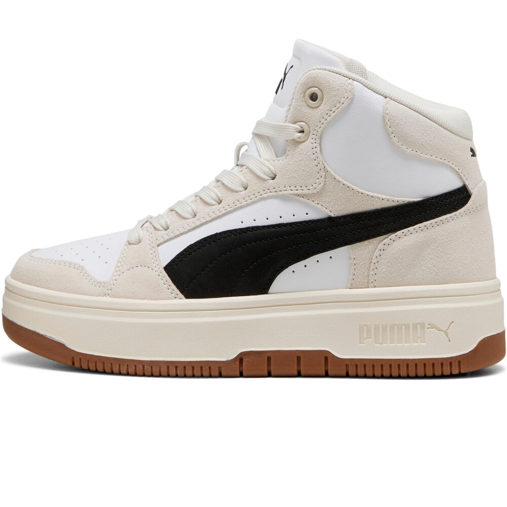 Puma zapatilla moda mujer Rebound Femme Mid SD lateral exterior