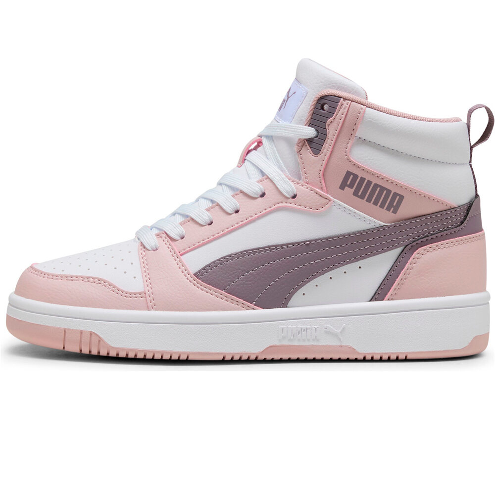 Puma zapatilla moda mujer Rebound v6 lateral exterior