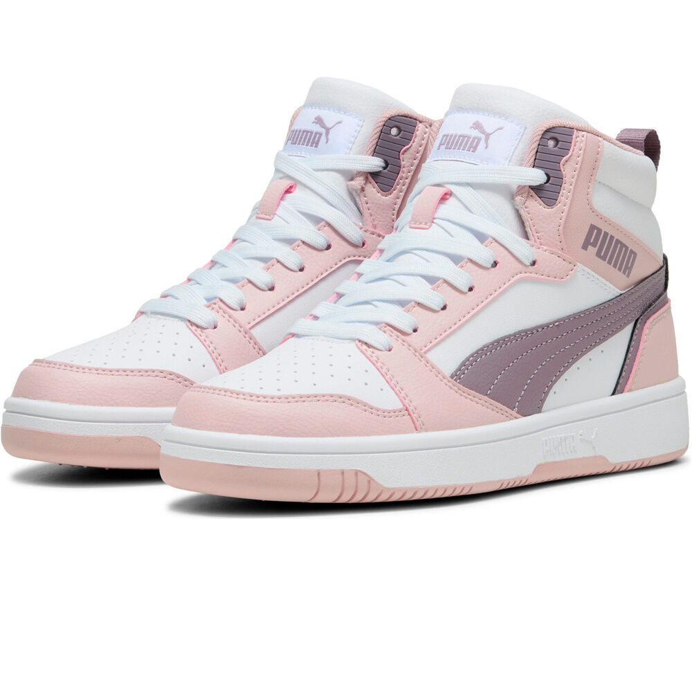 Puma zapatilla moda mujer Rebound v6 lateral interior