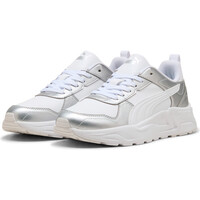 Puma zapatilla moda mujer TRINITY 2 LT Metalli lateral interior