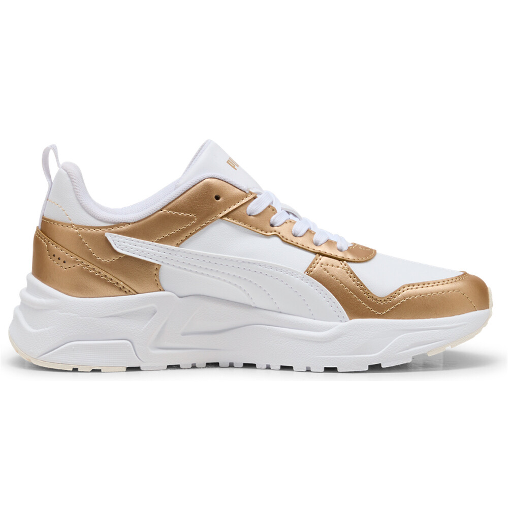 Puma zapatilla moda mujer TRINITY 2 LT Metalli puntera