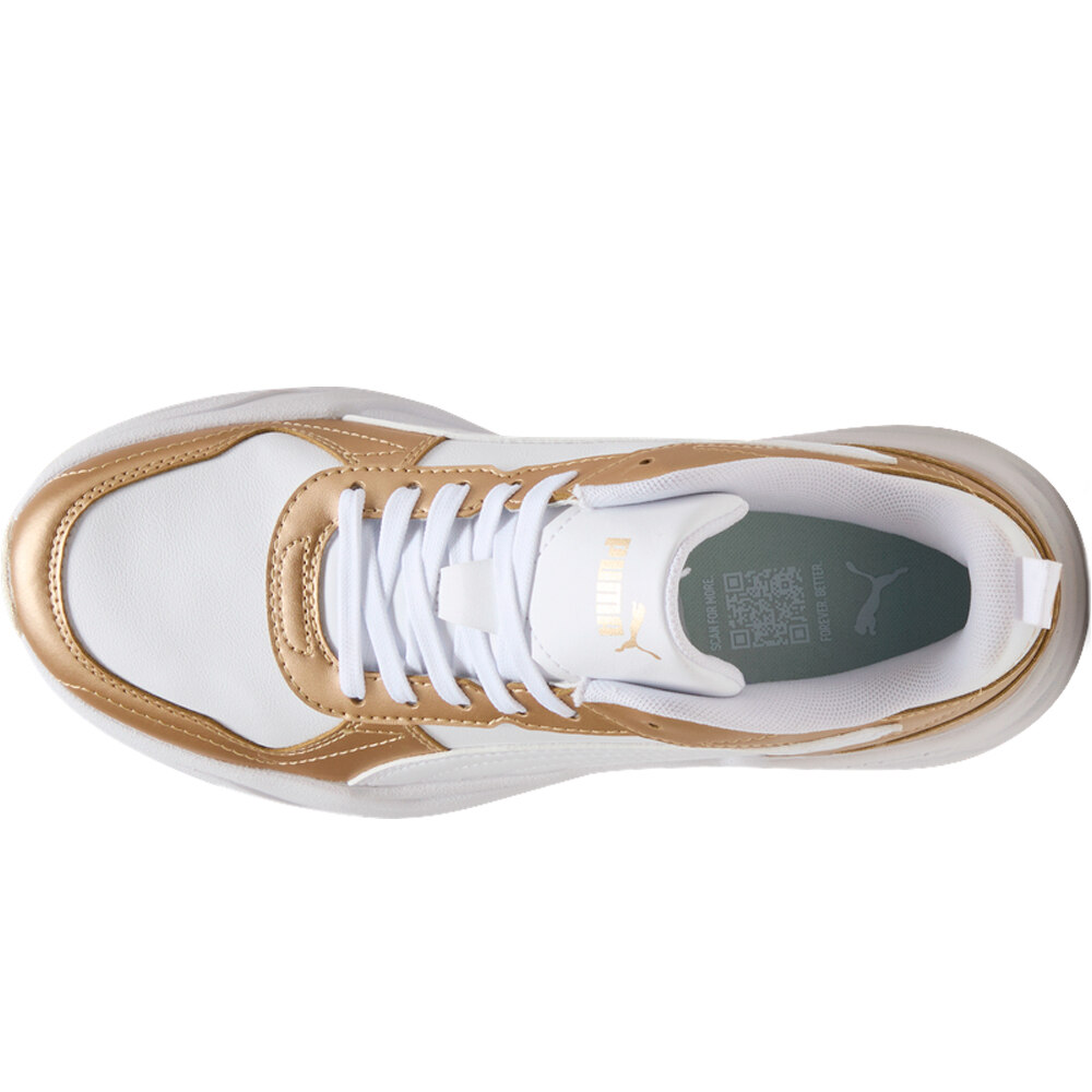Puma zapatilla moda mujer TRINITY 2 LT Metalli vista superior