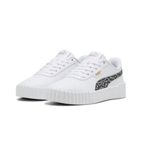 Puma zapatilla moda niño Carina 3.0 Animal Jr lateral interior