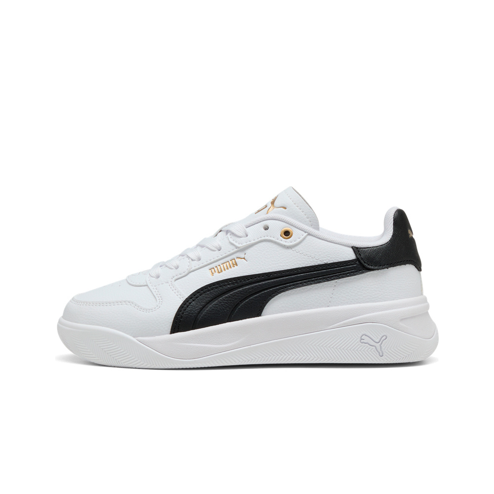 Puma zapatilla moda niño Court Bae JR lateral exterior
