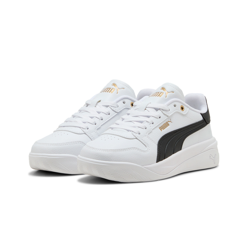 Puma zapatilla moda niño Court Bae JR lateral interior