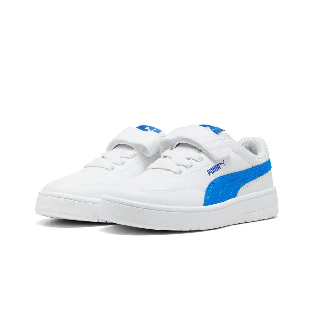 Puma zapatilla moda niño Court Classic Clean lateral interior