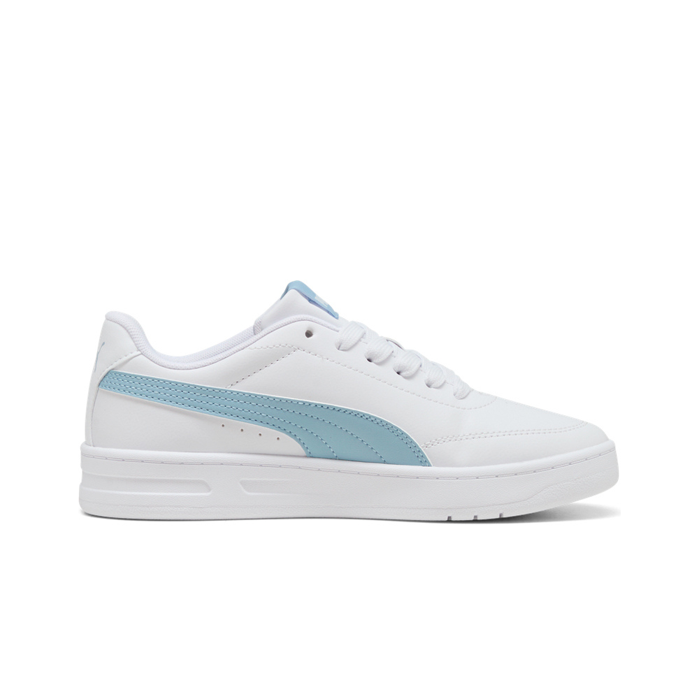 Puma zapatilla moda niño Court Classic Clean puntera