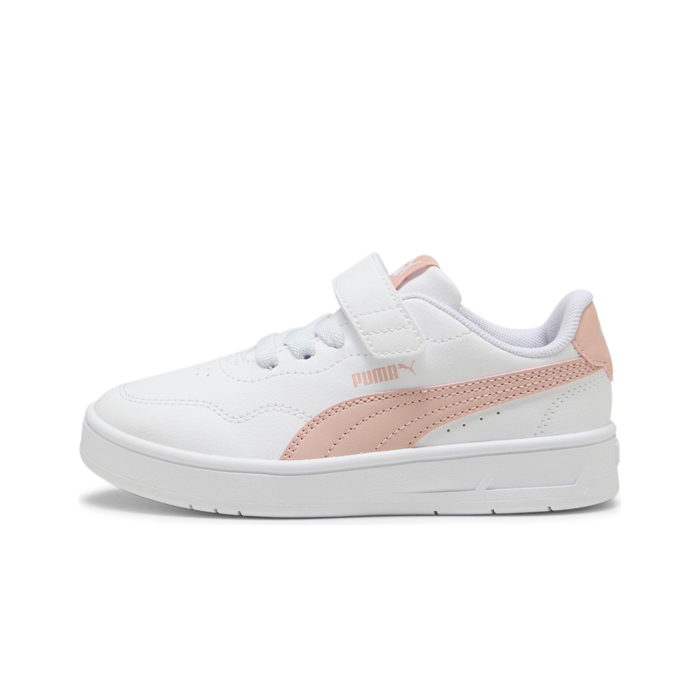 Puma zapatilla moda niño Court Lally AC+ PS lateral exterior