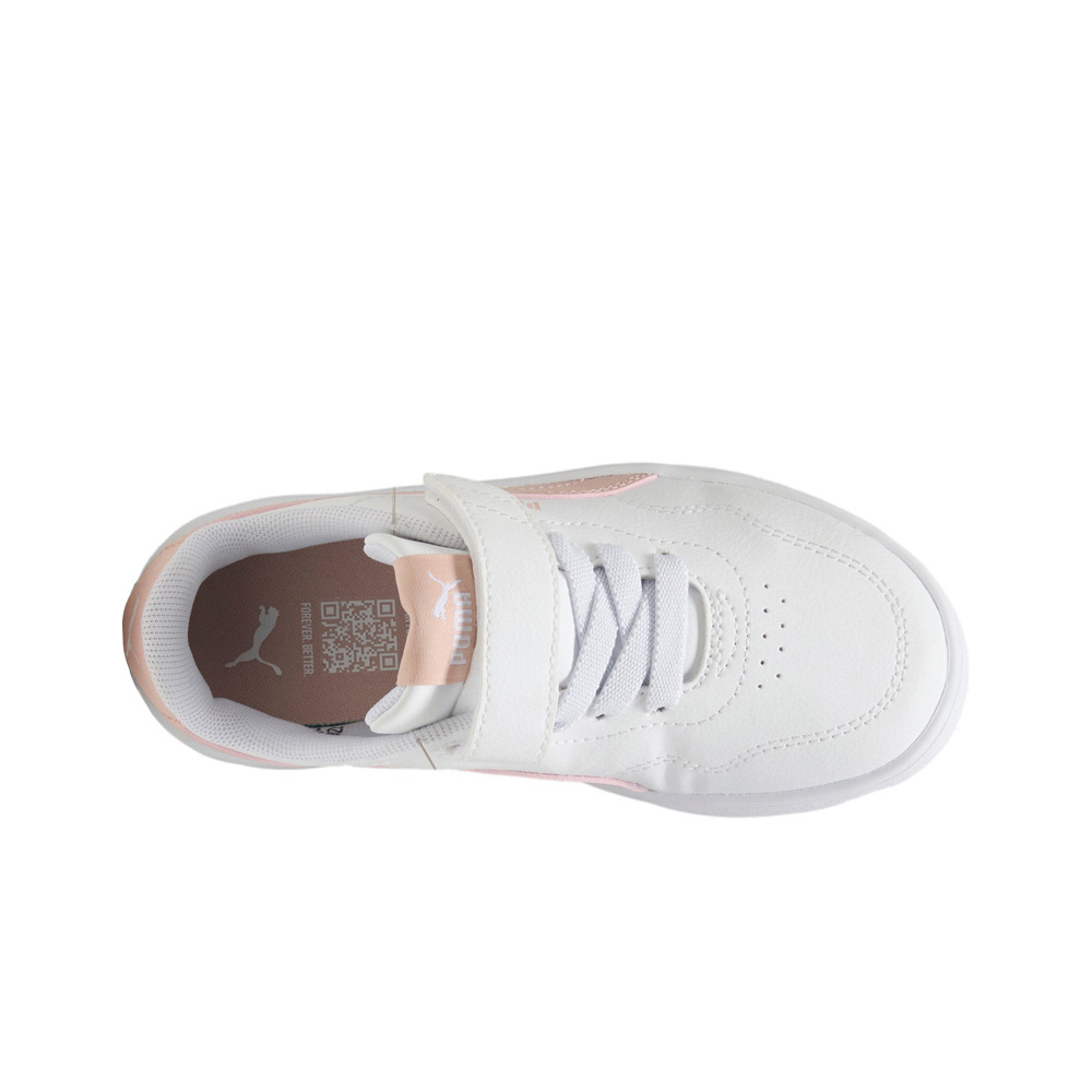 Puma zapatilla moda niño Court Lally AC+ PS vista superior