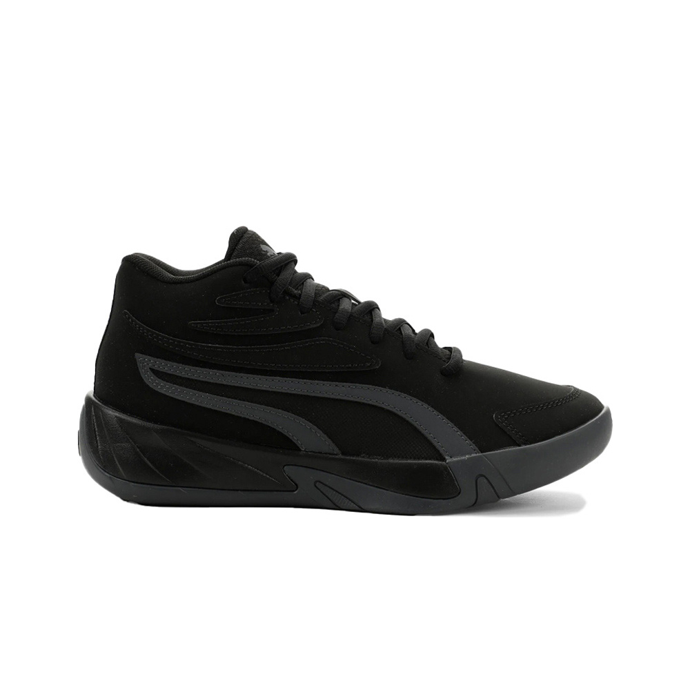 Puma zapatilla moda niño Court Pro Nubuck JR lateral exterior