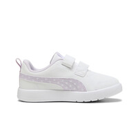 Puma zapatilla moda niño Courtflex V3 Dotty V PS puntera