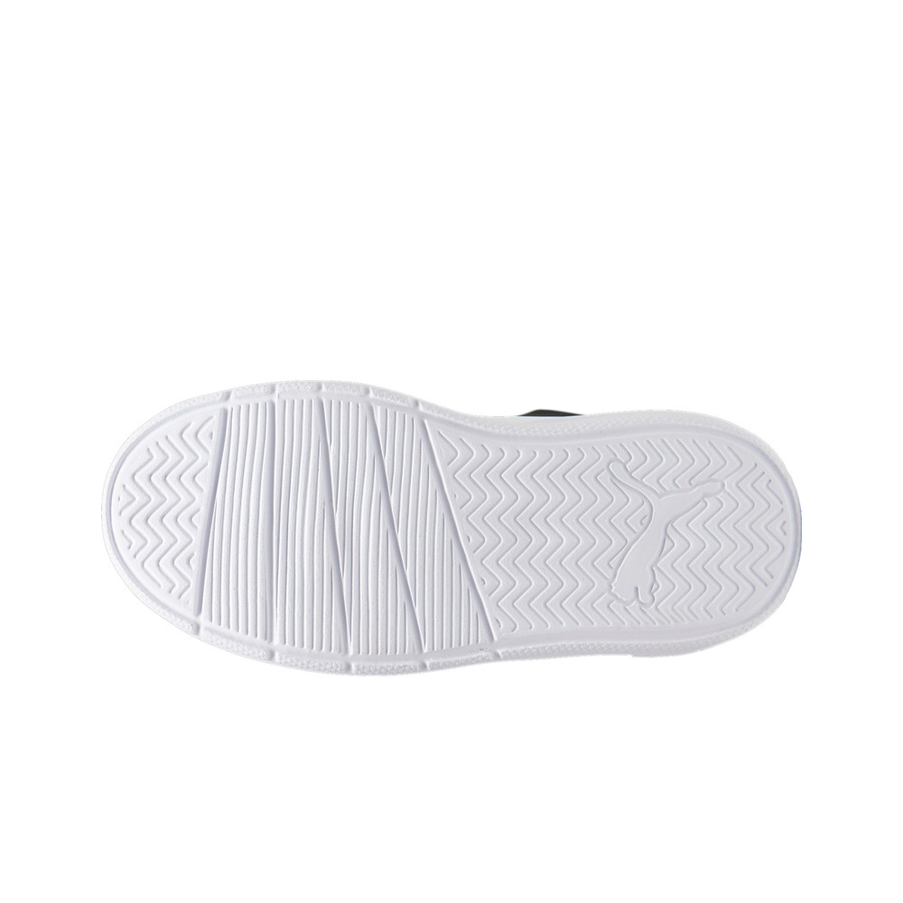 Puma zapatilla moda niño Courtflex v3 SLIPTEC vista trasera