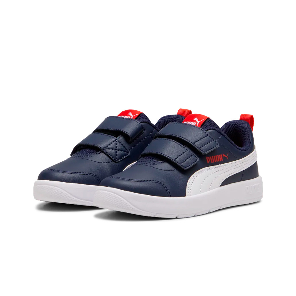 Puma zapatilla moda niño Courtflex V3 V PS lateral interior