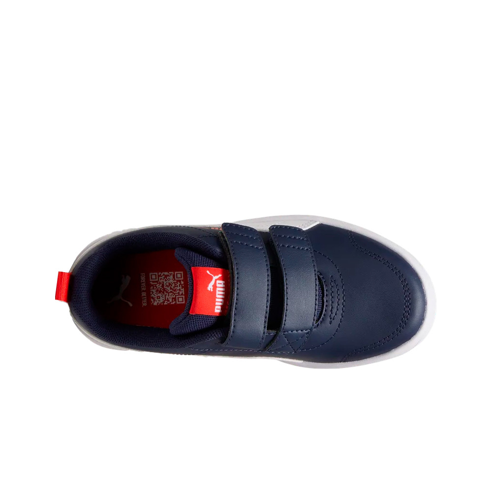 Puma zapatilla moda niño Courtflex V3 V PS vista superior