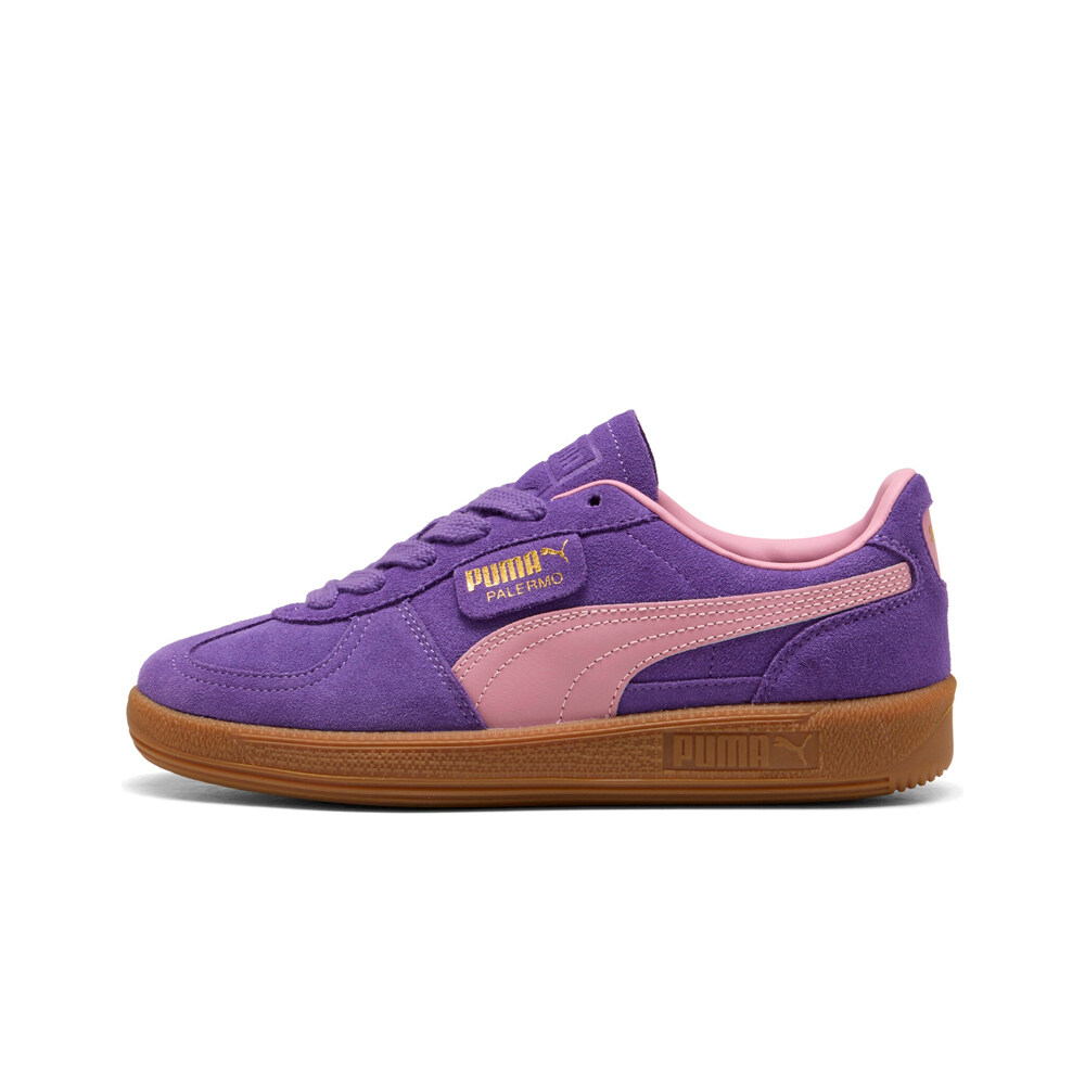 Puma zapatilla moda niño Palermo Jr lateral exterior