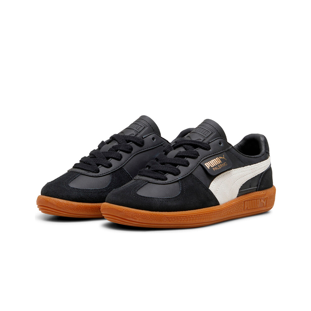 Puma zapatilla moda niño Palermo Lth Jr lateral interior