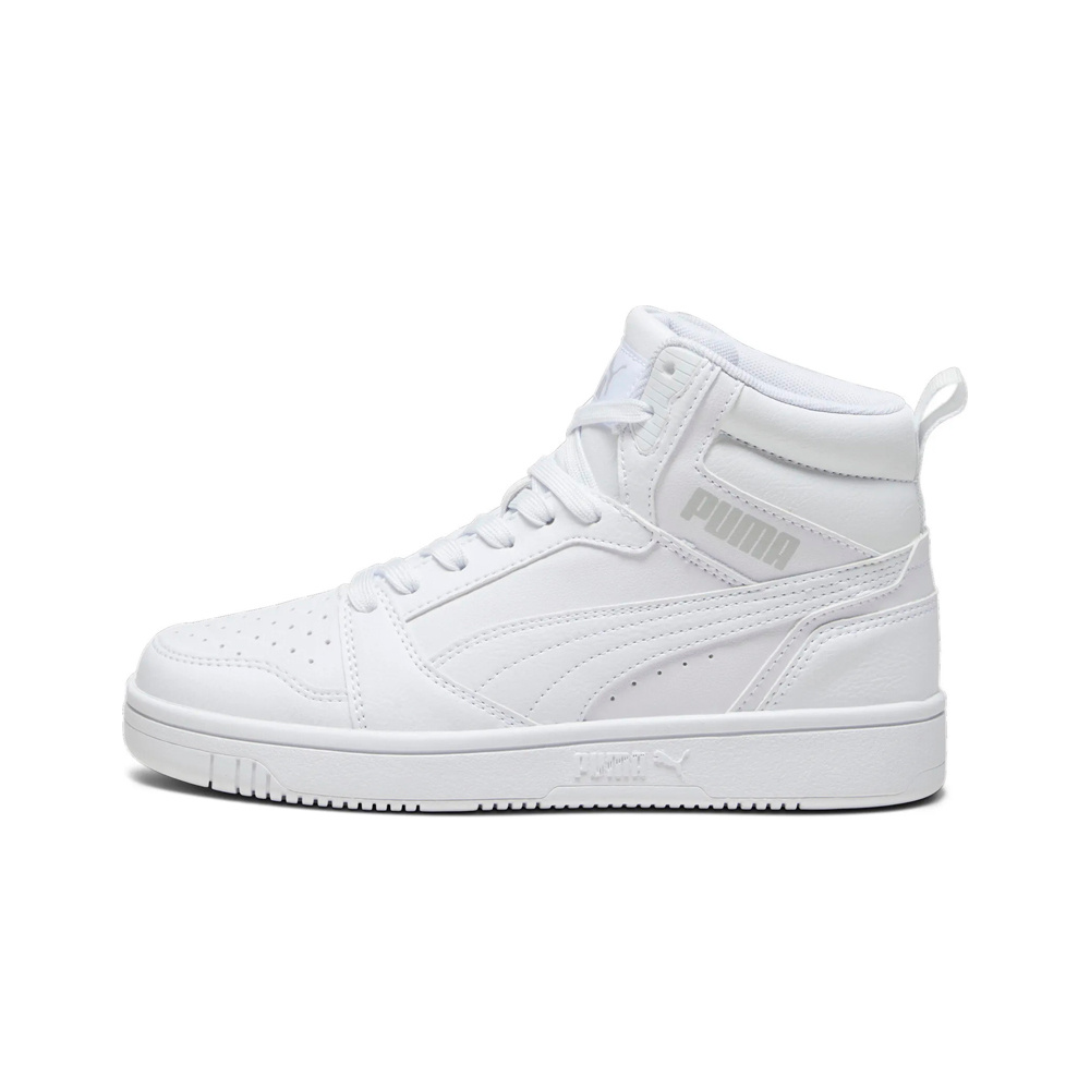 Puma zapatilla moda niño Puma Rebound V6 Mid Jr lateral exterior