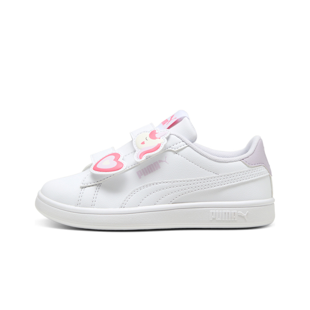 Puma zapatilla moda niño Puma Smash 3.0 Badges V PS lateral exterior