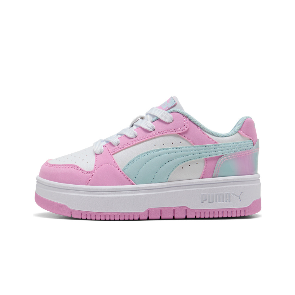 Puma zapatilla moda niño Rebound Femme Faded lateral exterior