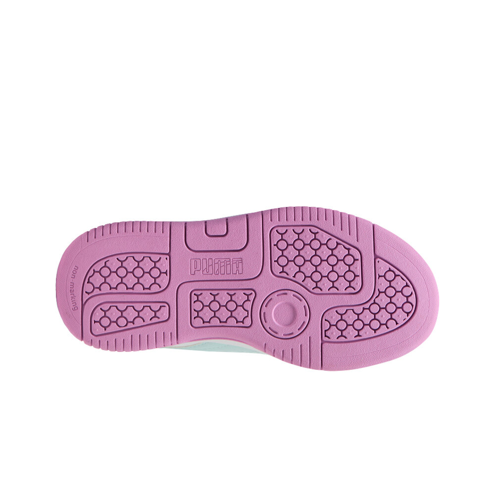 Puma zapatilla moda niño Rebound Femme Faded vista trasera