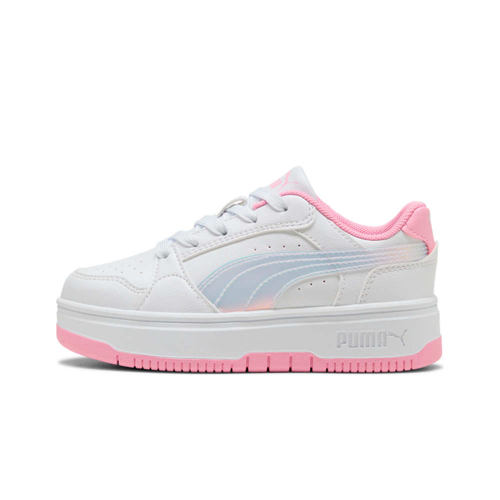 Puma zapatilla moda niño Rebound Femme Holo 2 lateral exterior