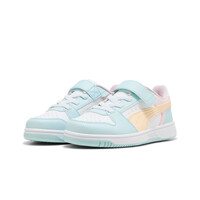 Puma zapatilla moda niño Rebound Slam Lo AC+ lateral interior