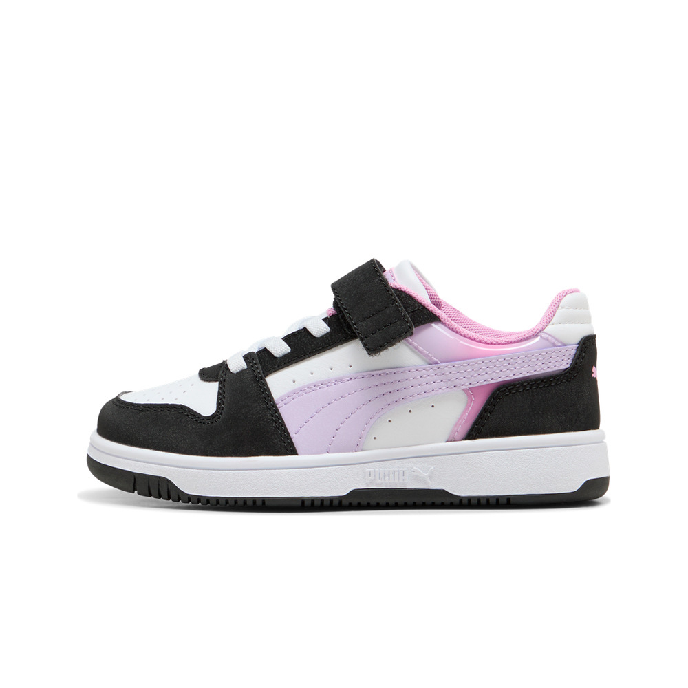 Puma zapatilla moda niño Rebound Slam Lo Fade lateral exterior