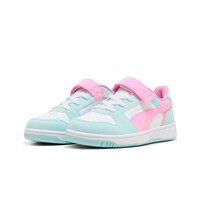 Puma zapatilla moda niño Rebound Slam Lo Fade lateral interior