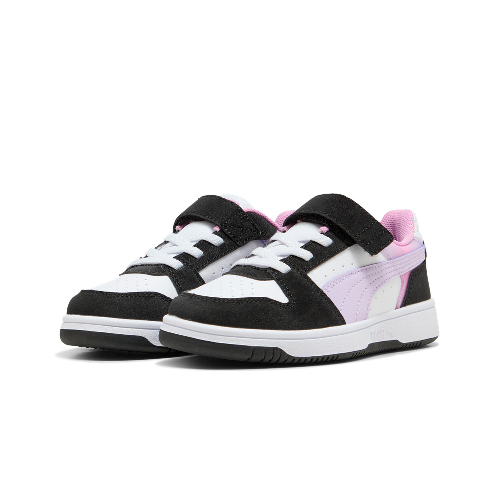 Puma zapatilla moda niño Rebound Slam Lo Fade lateral interior