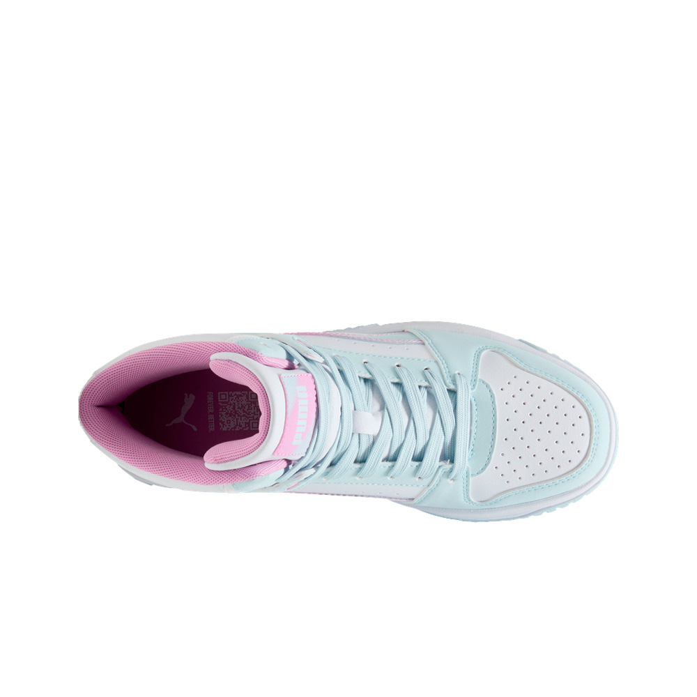 Puma zapatilla moda niño Rebound Slam Mid Fad vista trasera