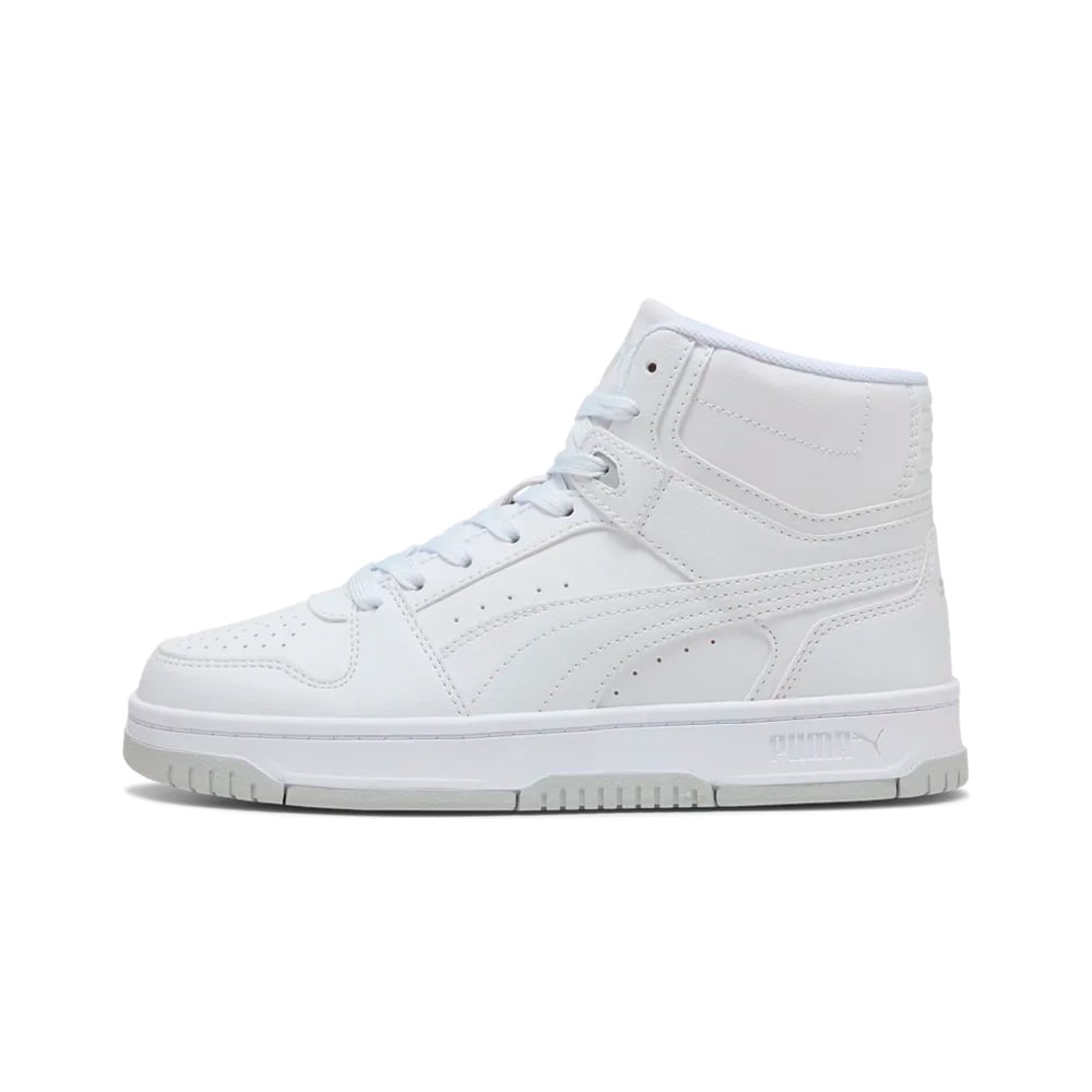 Puma zapatilla moda niño Rebound Slam Mid Jr lateral exterior