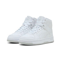 Puma zapatilla moda niño Rebound Slam Mid Jr lateral interior