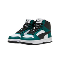 Puma zapatilla moda niño Rebound Slam Mid Jr lateral interior