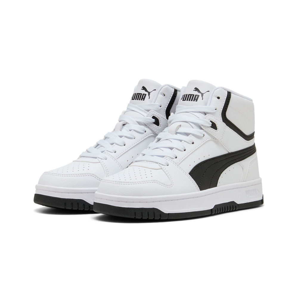 Puma zapatilla moda niño Rebound Slam Mid Jr lateral interior