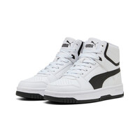 Puma zapatilla moda niño Rebound Slam Mid Jr lateral interior