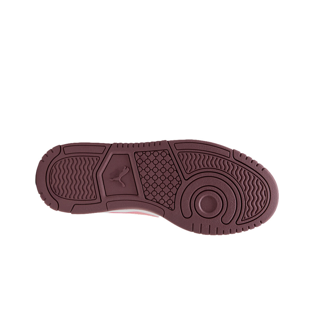 Puma zapatilla moda niño Rebound Slam Mid Jr vista trasera