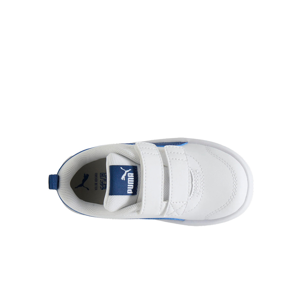 Puma zapatilla multideporte bebe Courtflex V3 V Inf vista superior
