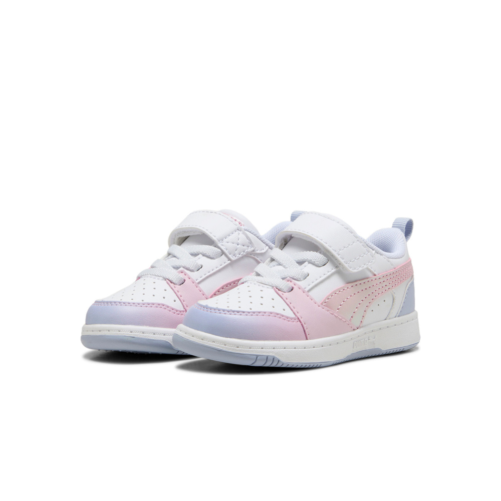 Puma zapatilla multideporte bebe Puma Rebound V6 Lo Blurry Dreams AC+ Inf lateral interior